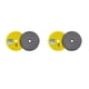 thumbnail image 4 of Riwesomey Rueda de pulido de piedra para decoración de suelo y pared, herramienta eléctrica portátil, disco de molienda para detalles de Tipo 3 2piezas, 4 of 6