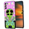thumbnail image 1 of Compatible with Samsung Galaxy S22+ Plus Phone Case, Psychedelic-Trippy-Alien-Art-Visuals-Colours14 Case Men Women, Flexible Silicone Shockproof Case for Samsung Galaxy S22+ Plus, 1 of 1