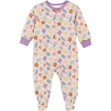 Baby Girls Garden Floral Sleep 'N Play (6-9Months)