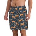thumbnail image 2 of Fotbe Reindeer Trajes de Baño Estampados para Hombre, Shorts de Verano de Secado Rápido, Ropa de Playa, Bañadores-X-Large, 2 of 6