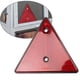 thumbnail image 3 of Paquete de 3 señales de advertencia reflectoras de seguridad, señal de seguridad triangular para vehículos de movimiento lento, reflectante de grado de ingeniería para camiones al aire libre, 3 of 5