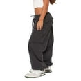 thumbnail image 3 of Women‘s Wide Leg Cargo Pants with Drawstring Casual Jogger Sweatpants, 3 of 5
