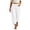 *White, variant on ClodeEU Women's High Waist Straight Leg Cropped Pant,Casual Loose Capri Pants with Pockets Army Green,Women's Plus L