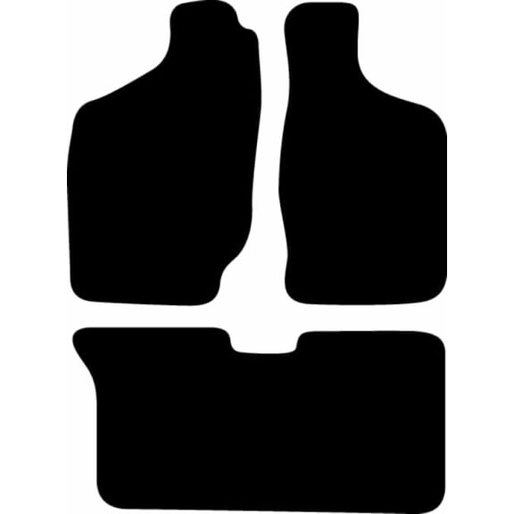 Auto Mats and Accessories Custom Fit Carpet Floor Mats Compatible with 1998-2004 Nissan Frontier King Cab – 3-Piece Set (Black), Made in USA