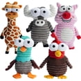 thumbnail image 1 of Dog Squeaky Toys Nocciola, 5 paquetes para perros pequeños y medianos, 1 of 8