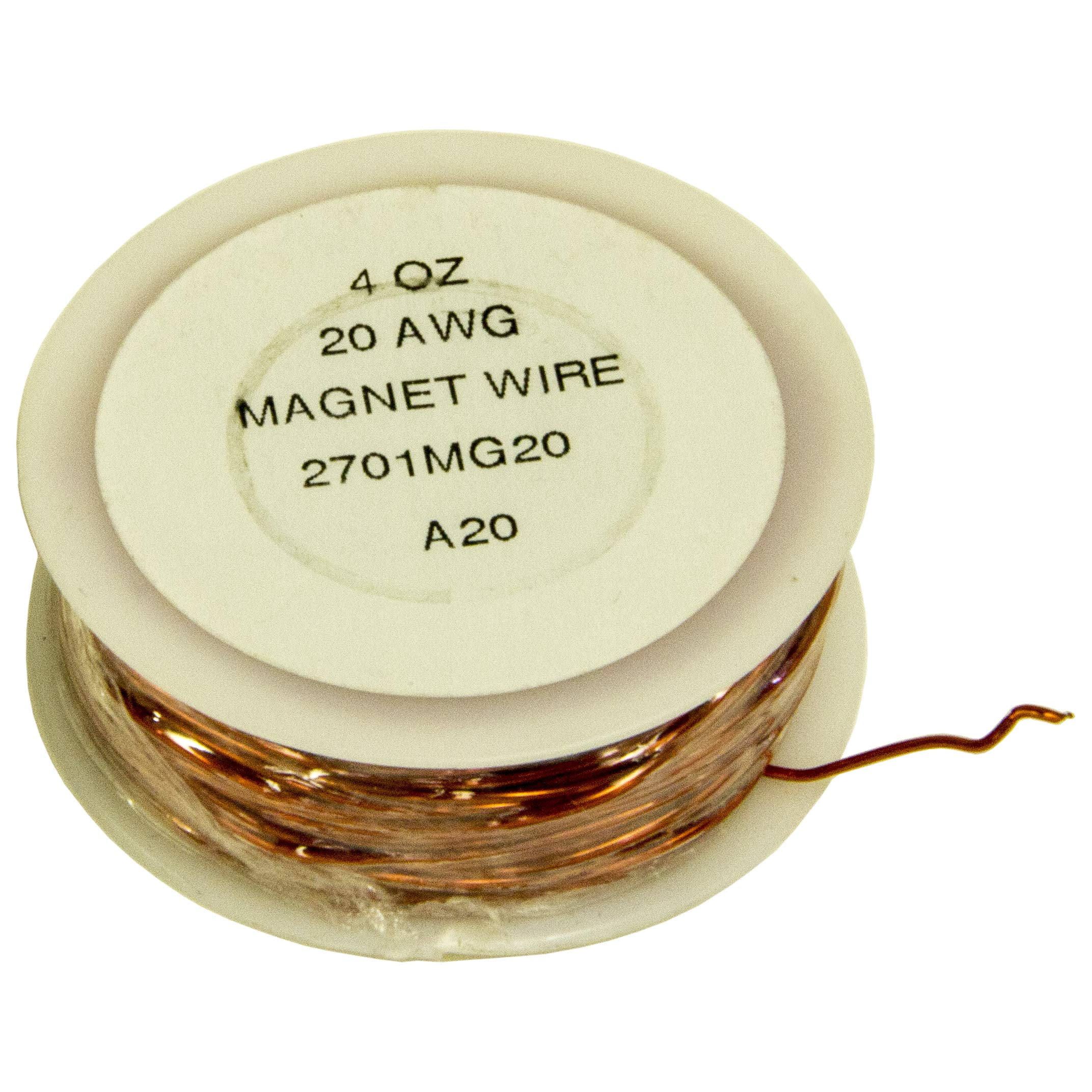 75 Foot 20 Gauge Copper Wire with Enamel Insulation (1/4 Pound)