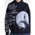 thumbnail image 5 of Disney Nightmare Before Christmas Women's Halloween Fleece Hoodie, Sizes XXS-XXL, 5 of 6