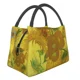 thumbnail image 2 of Bolsas térmicas para el almuerzo con diseño de jarrón con doce girasoles para mujer, impermeables, con pintura de Vincent Van Gogh, 2 of 5