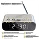 thumbnail image 5 of Radio Digital Alarmado BT FM Recargable Con Temporizador Automático para El, 5 of 9
