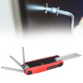 thumbnail image 1 of Pentalobe Wrench, Portable Wrench Folding Wrench Pentalobe Compact and Portable Multi-Purpose Pocket Size Hardware Tools  for Professional for Outdoor for Home, 1 of 8