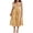 Yellow, variant on Gupgi Women Boho Floral Dress Spaghetti Strap A-Line Long Dress Beach Sundress
