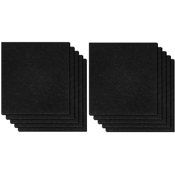 10 PCS Replacement Cat Litter Boxes Filters, Cat Litter Pans Odor Carbon Filters for Hooded Cat Litter Tray and Cat box Pan Odor Control