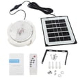 thumbnail image 2 of Lampe de Plafond Solaire 60W, 50 Perles LED Télécommande Minuterie Étanche pour Usage Intérieur Extérieur, 2 of 7