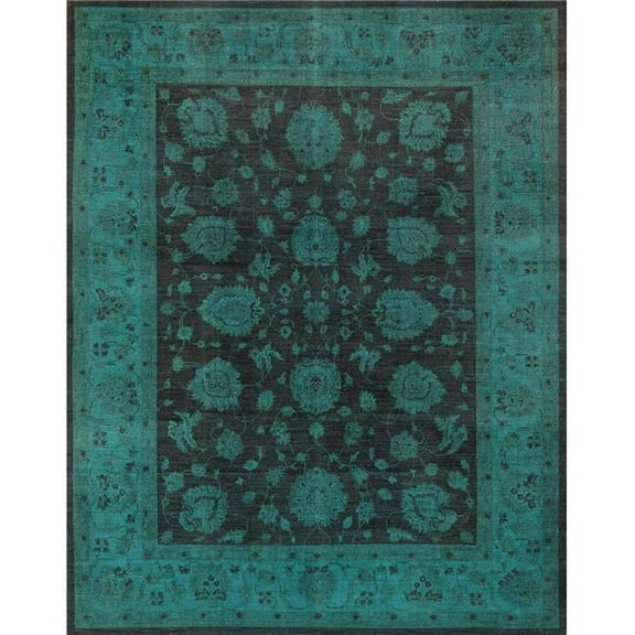 Pasargad Home Lahore Collection Hand-Knotted Wool Area Rug  8'10" X 11' 5"