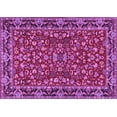 thumbnail image 1 of Ahgly Company Indoor Rectangle Persian Purple Traditional Area Rugs, 5' x 8', 1 of 4