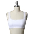 thumbnail image 5 of Womens Seamless Lace Strap Bralette (White, XS), 5 of 5