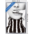 thumbnail image 3 of Reinders: Glam - Silence Requested Wall Poster, 22.375" x 34" Framed, 3 of 5