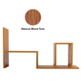 thumbnail image 2 of Adjustable Wood Display Shelf - True Natural Desktop Organizer and Office Storage Rack, 2 of 5