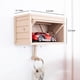 thumbnail image 5 of Portallaves para Garaje de Coche con Puerta Que Se Abre, Divertido Organizador de Llaves Impreso en 3D, Montaje en Pared, Fácil Instalación, Color Caqui, 5 of 5