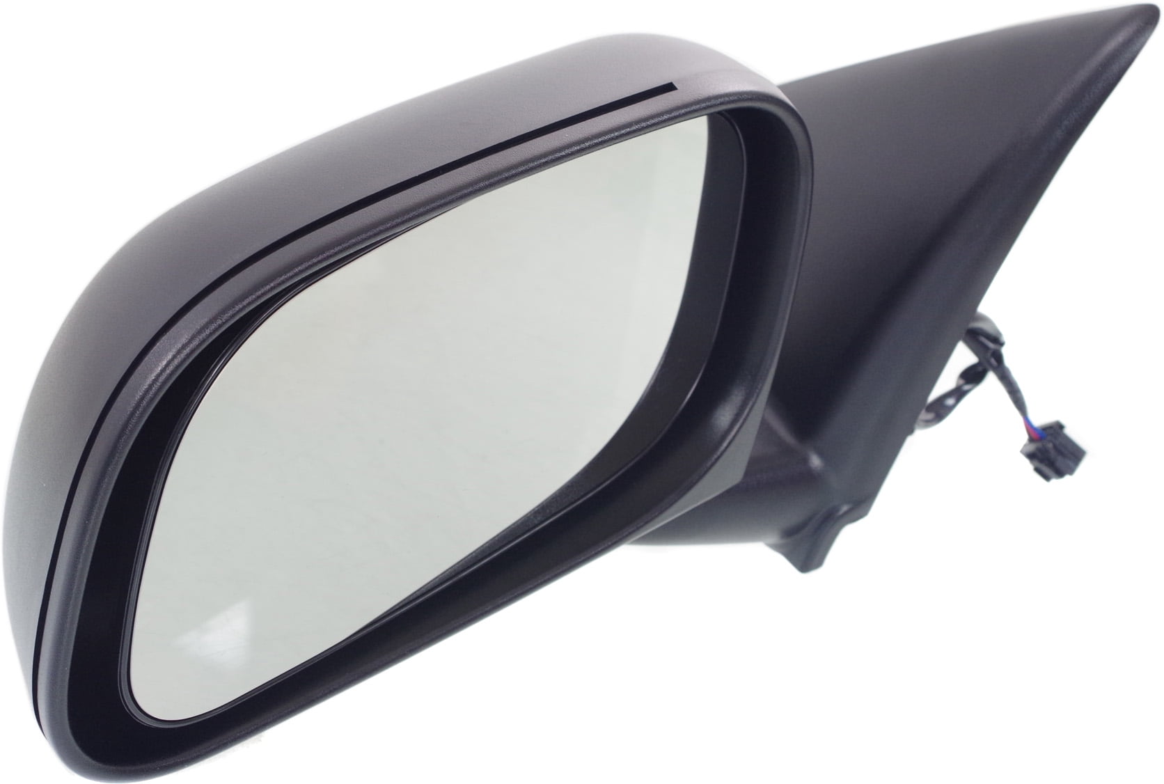 Mirror Compatible With 2004-2009 Dodge Durango Left Driver Side Heated Textured Black Kool-Vue