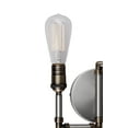 thumbnail image 3 of 7064-02-55-Forte Lighting-Uccelo - 2 Light Wall Sconce-15 Inches Tall and 10 Inches Wide-Brushed Nickel Finish, 3 of 4