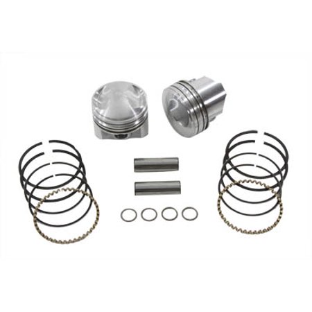 Keith Black Piston - 74 FLH-FX Piston Set .080 Oversize,for Harley Davidson,by Keith Black