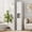 [11.81"W 2- Door] White, variant on Ero 67" Metal Storage Cabinet with Lock, Tall Narrow Office File Cabinets with 1 Door & 5 Adjustable Shelves