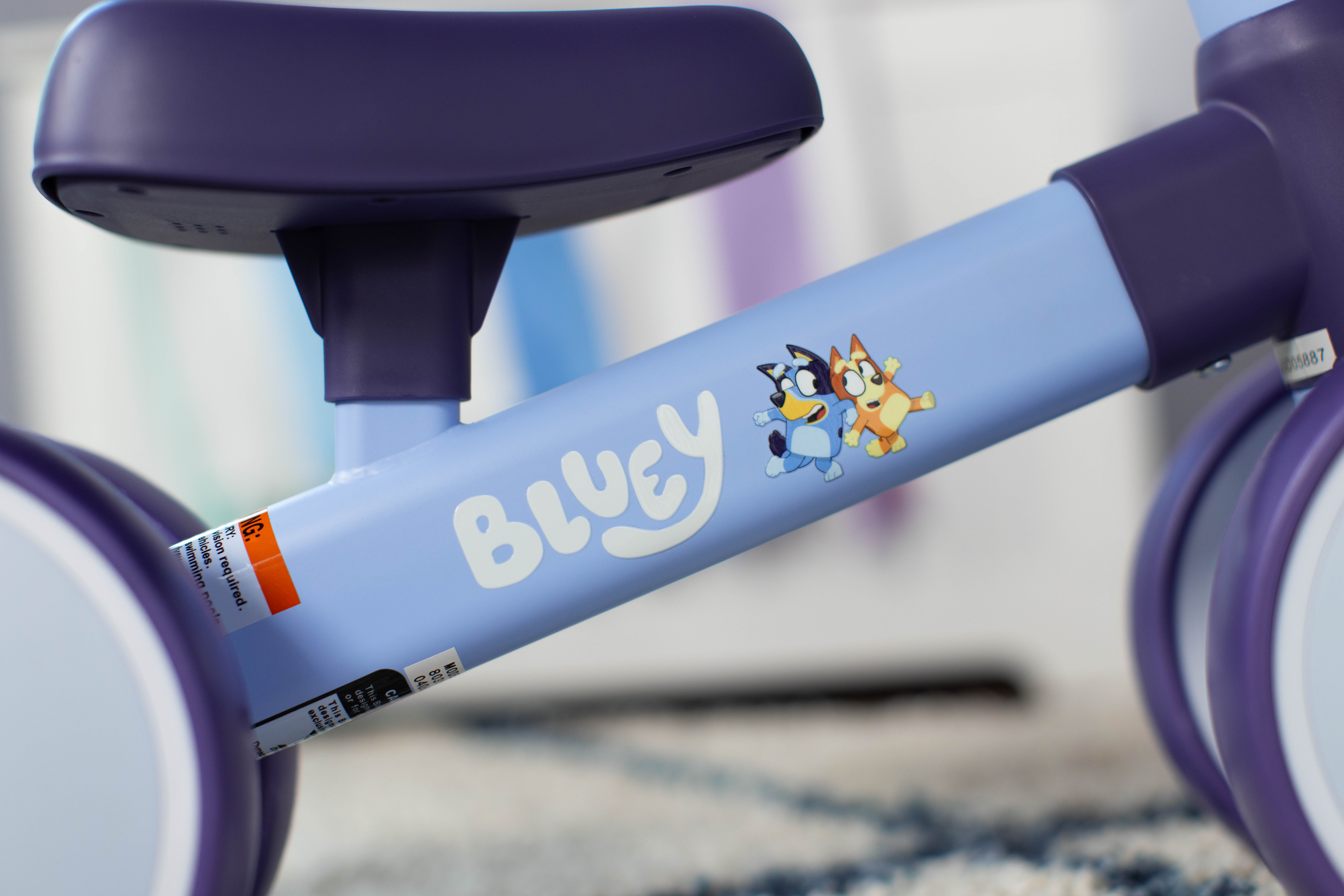 Bluey 4-Wheel Balance Bike for Toddlers, 18m-3yr photo 7