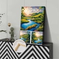 thumbnail image 3 of Modern Canvas Wall Art River Landscape Print For Bedroom Living Room Decoration, 3 of 8