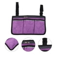 thumbnail image 2 of EcoNesxp Panier Violet Sac de Rangement pour Fauteuil Roulant Sac de Rangement pour Panier Sac de Rangement pour Trottinette Sac de Rangement Violet Sac de Rangement, 2 of 5