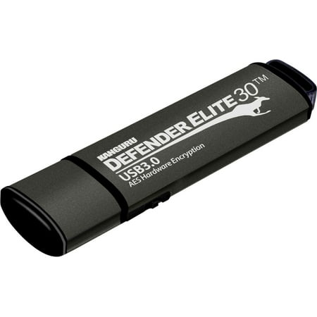 UPC: 0705110111461 | Kanguru 32GB Defender Elite30 USB 3.0 Flash Drive with Physical Write Protect Switch