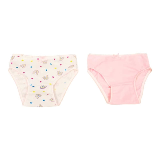 Pantaleta Secret Treasures para Niña Varios Modelos Multicolor 2 Piezas Talla 8