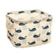 thumbnail image 1 of Cotton And Linen Desktop Storage Box Small Fresh Cloth Storage Basket Clutter Storage Box Organizing Box Clutter Box, 1 of 2