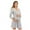 Gray, variant on Womens Maternity Nursing Nightgown and Robe Set for Breastfeeding,Womens Maternity Nursing Nightgown and Robe Set 3 in 1 Labor Delivery Gown for Breastfeeding Dress Bathrobe
