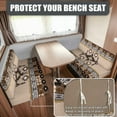 thumbnail image 2 of XYZCANDO Western Geometric Pattern RV Dinette Cushion Covers Comfortable Cushion Covers for Couches and Sofas Universal Slip Covers for Loveseat Stretchable 2 Seat Couch Cover Brown, 2 of 7