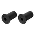 thumbnail image 1 of Uxcell 2Pcs Grommets de Pared para Cables de 3/4 Pulgadas, Bujes de Silicona para Pared, Kits de Enrutamiento de Cables con Agujero de 7mm, Negro, 1 of 6