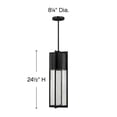 thumbnail image 3 of Hinkley Lighting - Shelter - One Light Outdoor Mini-Pendant in, 3 of 6