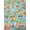 Calaveras Skull Turquoise, variant on 100% Cotton Fabric Quilt Prints Alexander Henry JUST HANGING Licensed 44" Wide Sold By The Yard