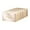 Beige, variant on 6-Compartment Foldable Storage Bag - Clear PVC Clothes Organizer for Underwear/Bras/Down Comforters, Space-Saving Drawer Divider Box (12.6x7.87x4.72in Beige)​