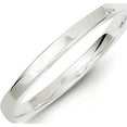 thumbnail image 3 of Sterling Silver 2mm Flat Size 8 Band Made In United States qwfb020-8, 3 of 6