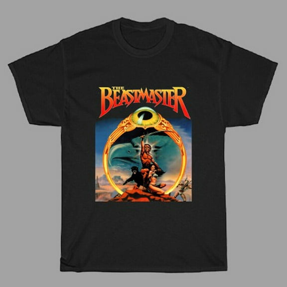 The Beastmaster Retro 80's Classic Movie Men's Black T-Shirt Size S to 3XL