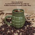 thumbnail image 4 of Taza de café Calibre Gourmet Green Grenade Ceramic 400 ml, 4 of 7