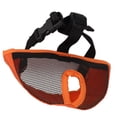 thumbnail image 3 of Dog Muzzle, Comfortable Bite Proof Dog Mouth Muzzle  For Bulldog Shar Pei Chihuahuas Orange XL, 3 of 8