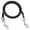 Black, variant on Heavy Duty Dog Tie Out Leash with Swivel for Secure Outdoor Yard Camping and Exercise