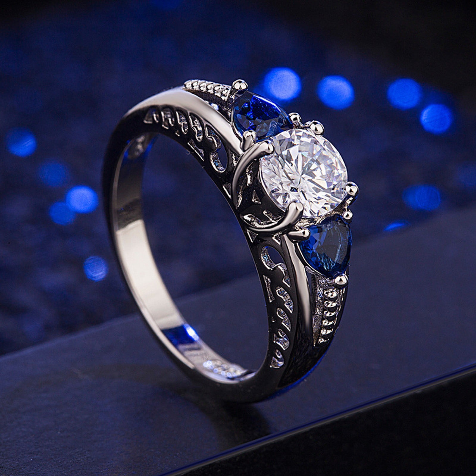 3ct Pear Hope DENGR05008-PS PL - Engagement Rings | Forever Diamonds | New  York, NY