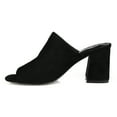 thumbnail image 3 of Journee Womens Adelaide Peep Toe Slip On Block Heel Sandals, Widths Available, 3 of 10