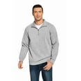 thumbnail image 6 of Pinspark Men's Quarter Zip Pullover Sweatshirts Mock Neck Casual Long Sleeve Fall Winter Warm Fleece Cotton Sweatshirt, 6 of 7