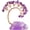 Purple, variant on Slccxzc Natural Crystal Tree of Life, Phoenix Tail Crystal Tree Ornament Gemstone Bonsai Decor Money Tree Desk Accessories