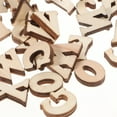 thumbnail image 3 of 200pcs 15mm DIY Doodle Educational Toy Small Natural Wooden Slice Scrapbooking Embellishments DIY Craft Decor (English Letters Pattern), 3 of 5