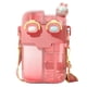 thumbnail image 2 of Botella De Agua Kawaii, Pajita Doble De Plástico A La Moda, 2 of 7